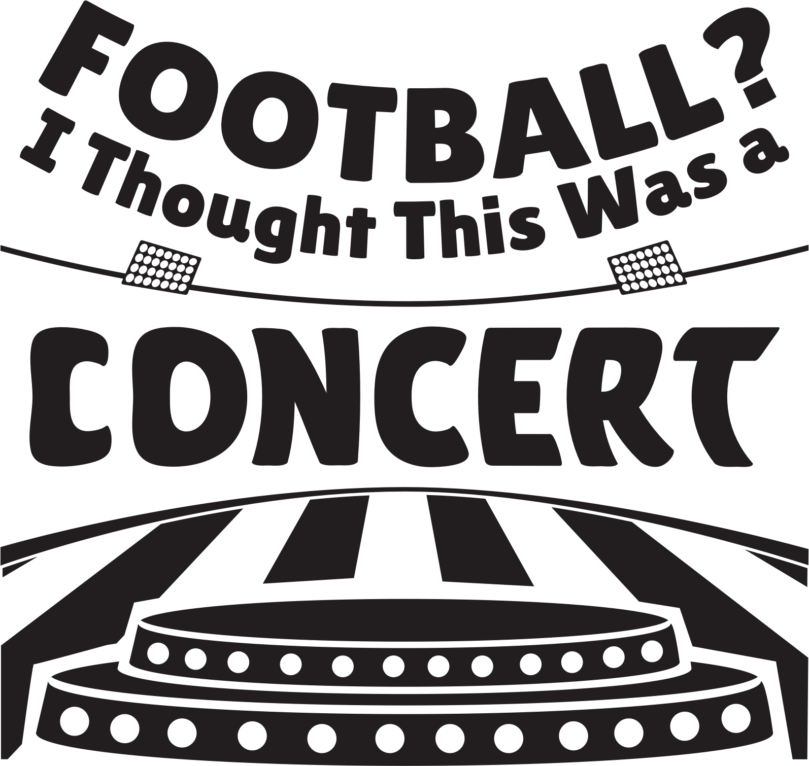 Football Concert Misunderstanding