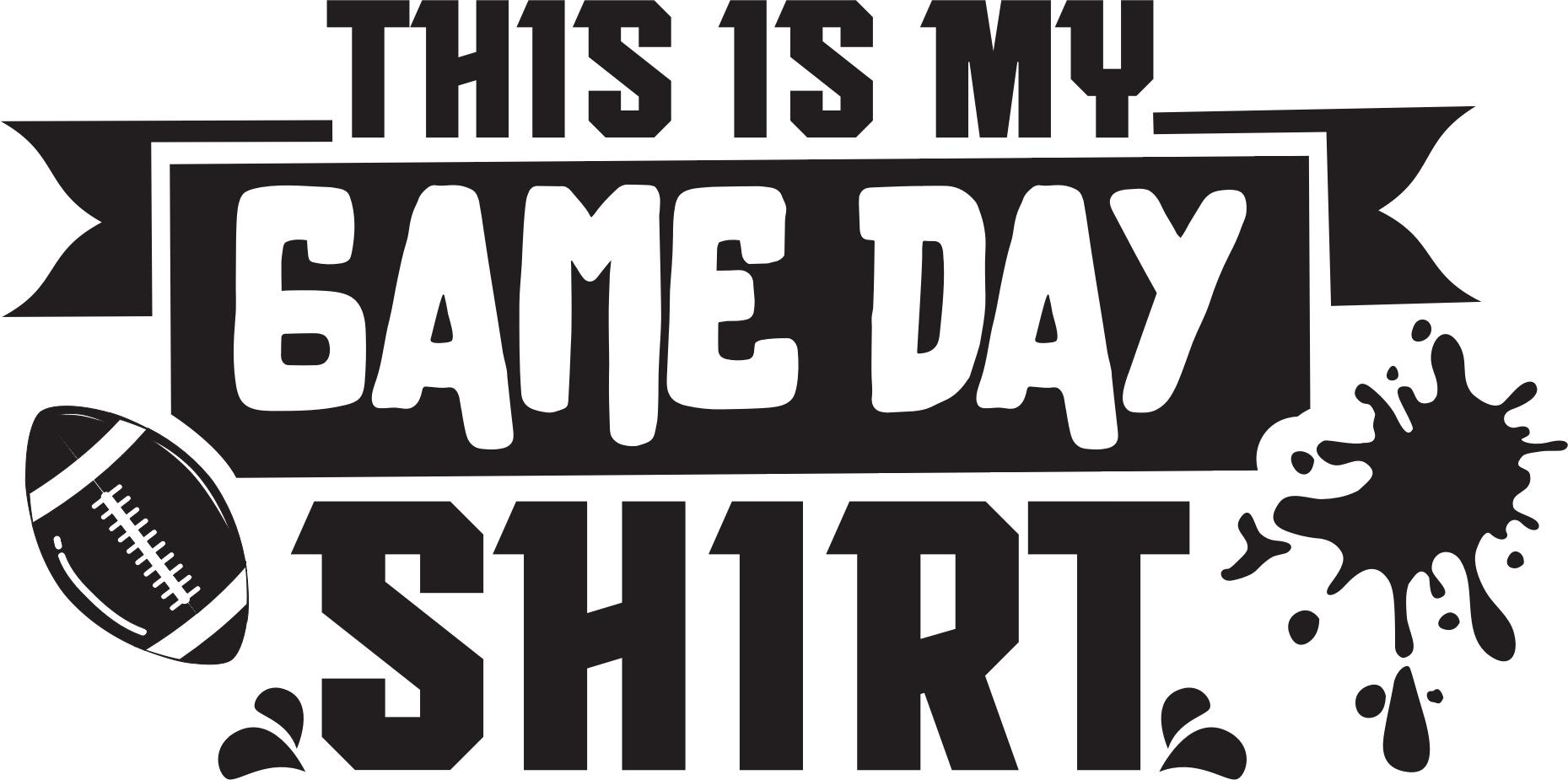 Game Day Shirt Splash