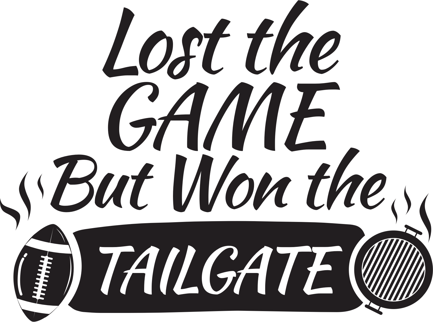 Lost Game Won Tailgate